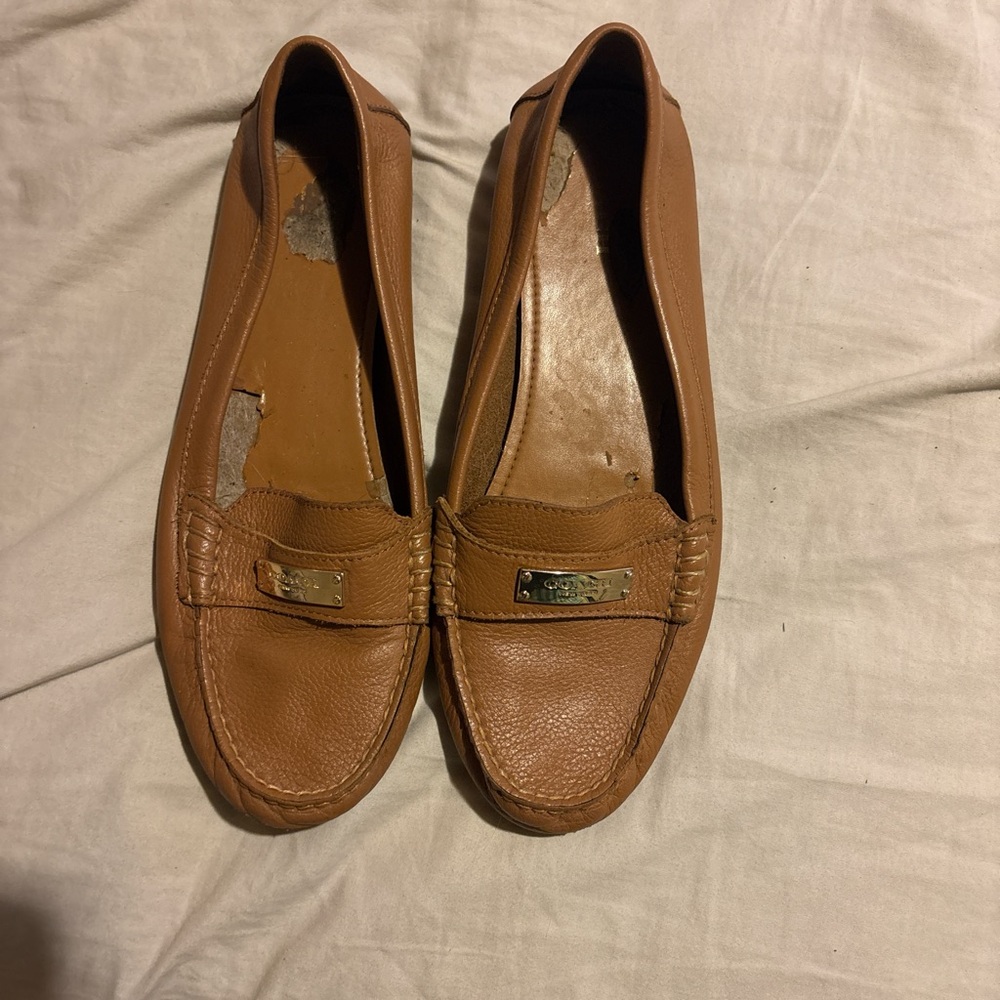 Brown Leather Loafers